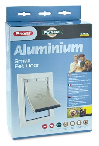 Petsafe-Katzenklappe Bis Zu 7 Kg Aluminiumweiss 600